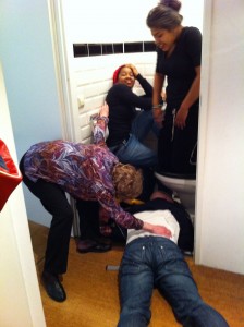 Vincent,Guido,Caitlin, Charlene and Anneke.